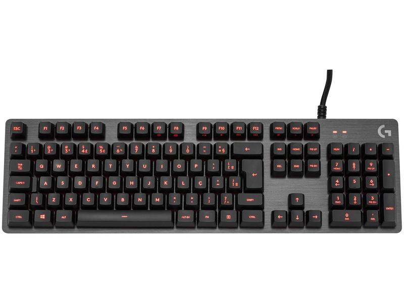 Imagem do produto Teclado Mecânico Gamer com fio Logitech G413 Carbon Switch Romer-G Tactile em Magazine Luiza